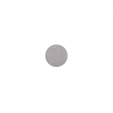 Set of 4 Coasters ᴓ10cm Silver Cloud - Vegan Leather - Asa Selection ASA SELECTION ASA78393076