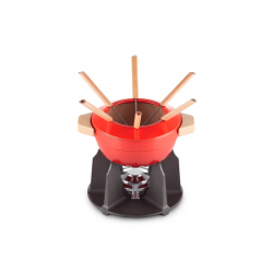 Cast Iron Fondue Set Luxe 2L Cerise - Le Creuset LE CREUSET LC60612000602460