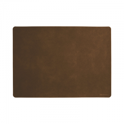 Mantel Individual 46x33cm Sepia Oscuro - Soft Leather - Asa Selection ASA SELECTION ASA78557076