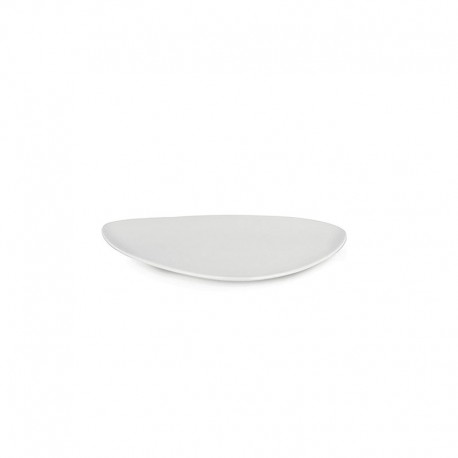 Set of 6 Large Saucers - Colombina Collection White - Alessi ALESSI ALESFM10/79