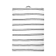 Paño de Cocina 50x70cm Lineas Blancas - Kitchen Textiles Blanco Y Negro - Asa Selection ASA SELECTION ASA37861065
