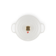 Cocotte Redonda con Corazones 22cm - L'Amour Blanco - Le Creuset LE CREUSET LC21177228451450