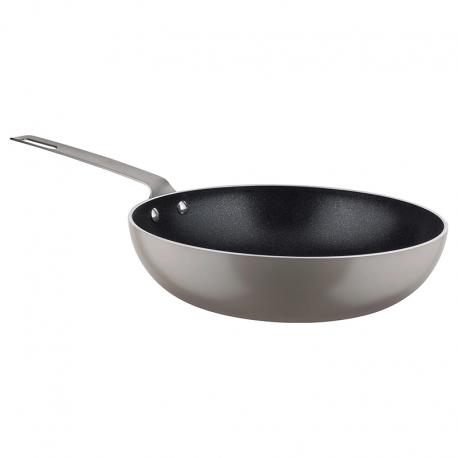 Wok 28cm - Tama Gris - Alessi ALESSI ALESGIA114/28
