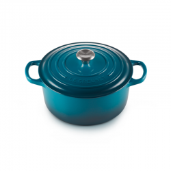 Cocotte Redonda 24cm Deep Teal - Evolution - Le Creuset LE CREUSET LC21177246422430
