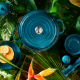 Cocotte Redonda 24cm Deep Teal - Evolution - Le Creuset LE CREUSET LC21177246422430
