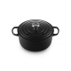 Cocotte Redonda 26cm Negro Mate - Signature - Le Creuset LE CREUSET LC21177260000430