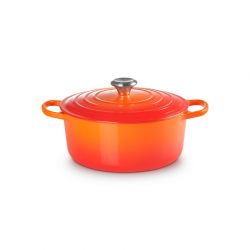 Cocotte Redonda 26cm Vulcânico - Signature - Le Creuset LE CREUSET LC21177260902430