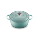 Tacho Cocotte Redonda 26cm Sea Salt - Signature - Le Creuset LE CREUSET LC21177267174430