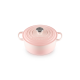Tacho Cocotte Redonda 28cm Shell Pink - Signature - Le Creuset LE CREUSET LC21177287774430