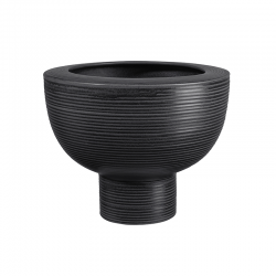 Macetero con Pie Negro 24cm - Midoro - Asa Selection ASA SELECTION ASA2221174