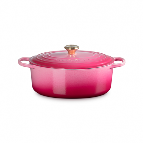 Oval Casserole 31cm Berry with Gold Knob - Signature - Le Creuset LE CREUSET LC21178314394450