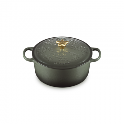 Cocotte Redonda 24cm Thyme com Pega Estrela - Holly - Le Creuset LE CREUSET LC21886241734469