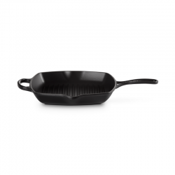 Cast Iron Square Grillit 26cm Black - Le Creuset