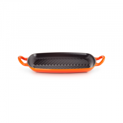 Grelha Retangular Rasa 30cm Vulcânico - Le Creuset LE CREUSET LC20201300900422