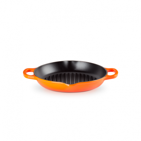 Cast Iron Deep Round Grill 25cm Volcanic - Le Creuset LE CREUSET LC20208250900422