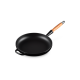 Frying Pan with Wooden Handle 28cm Black - Signature - Le Creuset LE CREUSET LC20258281400422