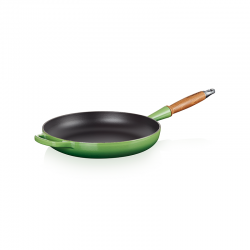 Sartén con Mango de Madera 28cm - Bamboo Verde - Le Creuset