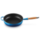 Sauté Alta con Mango de Madera 28cm - Azure Azul - Le Creuset LE CREUSET LC20259282200422