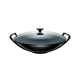 Wok with Glass Lid 36cm Satin Black - Collection - Le Creuset LE CREUSET LC25304360000460