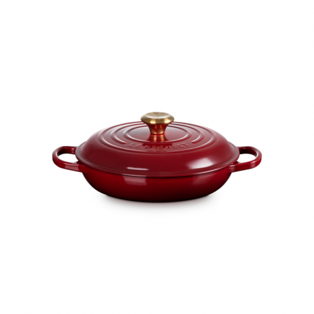 Caçarola Baixa Ferro Fundido 26cm - Garnet - Le Creuset LE CREUSET LC21180269494441