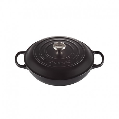 Shallow Casserole 30cm Satin Black - Evolution - Le Creuset LE CREUSET LC21180300000430