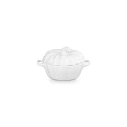 Pumpkin Mini Casserole 350ml White - Halloween - Le Creuset
