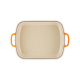 Bandeja Rectangular 37cm Volcanico - Signature - Le Creuset LE CREUSET LC20184370902422