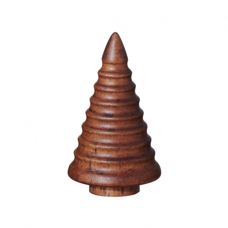 Pinheiro Decorativo Ranhuras 5,7cm Acácia - Wood Dark Castanho Escuro - Asa Selection ASA SELECTION ASA66820970