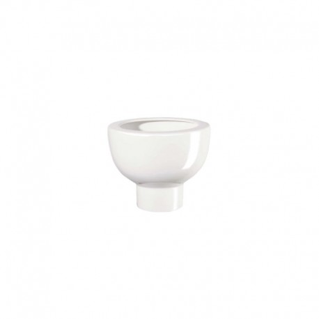 Floreira Com Pé 10Cm - Midoro Branco - Asa Selection ASA SELECTION ASA2219147