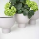 Planter On Foot 10Cm - Midoro White - Asa Selection ASA SELECTION ASA2219147