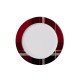 Plate with Rim Red - Tartan - Asa Selection ASA SELECTION ASA29215090