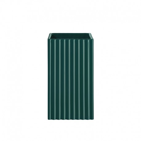 Florero 21Cm con Ranuras Petróleo - Quadro - Asa Selection ASA SELECTION ASA46106121