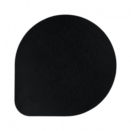 Individual de Mesa Pele Vegetal Preto - Vegan Leather - Asa Selection ASA SELECTION ASA78403076