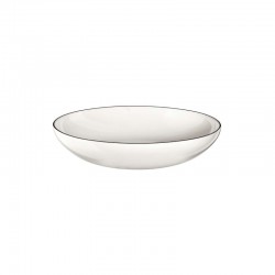 Plato Para Pasta Ø22Cm - Ligne Noire Blanco - Asa Selection