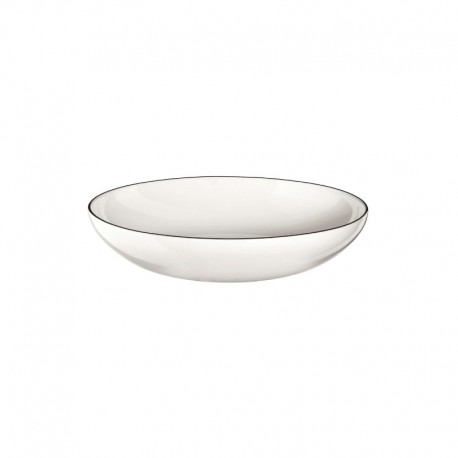 Pasta Plate Ø22Cm - Ligne Noire White - Asa Selection ASA SELECTION ASA1904113