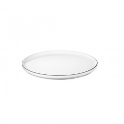 Bread Plate Ø14,5Cm - Oco Noire Black And White - Asa Selection