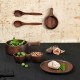 Wooden Plate ø25cm - Wood Brown - Asa Selection ASA SELECTION ASA93900970