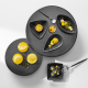 Cake Plate Black 22,5cm - Grande Nero - Asa Selection ASA SELECTION ASA4796174