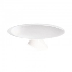 Plato Para Tortas Con Pie Ø35Cm - Grande Blanco - Asa Selection