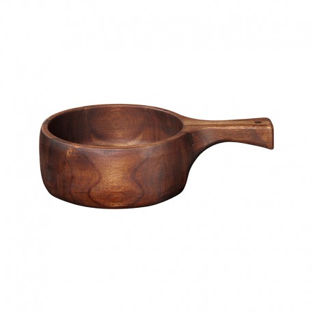 Taça de Madeira com Pega 31cm – Wood Castanho - Asa Selection ASA SELECTION ASA93911970
