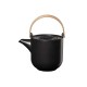 Teapot with Wooden Handle 1lt – Coppa Kuro Black - Asa Selection ASA SELECTION ASA19370190