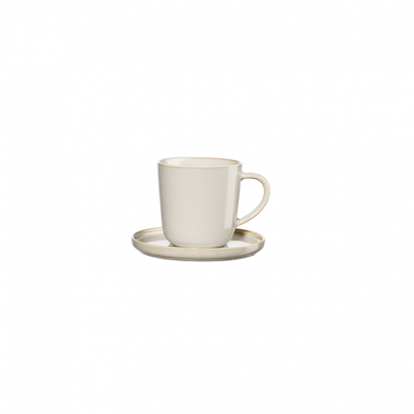 Taza Espresso con Platillo 80ml - Coppa Tofu Nude - Asa Selection ASA SELECTION ASA19011184