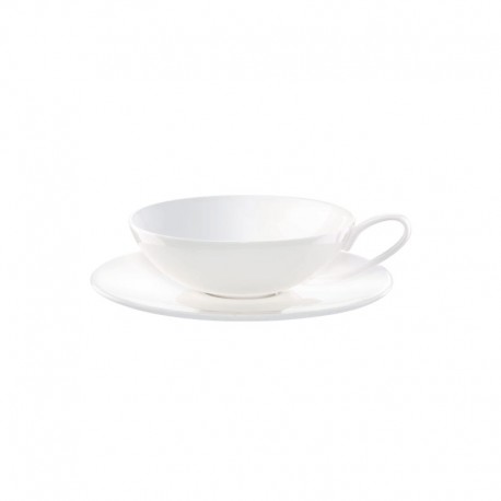 Tea Cup With Saucer 170ml - À Table White - Asa Selection ASA SELECTION ASA2018013