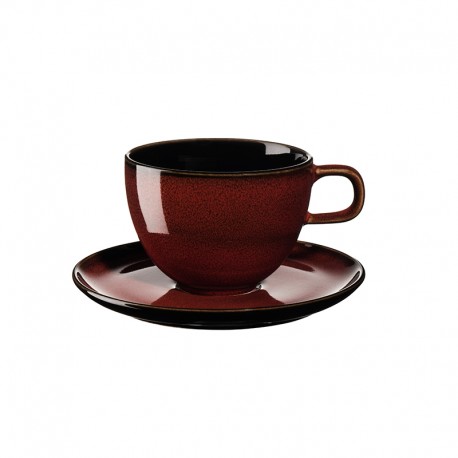 Taza Café con Platillo Rusty Red - Kolibri - Asa Selection ASA SELECTION ASA25513250