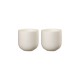 Set of 2 Teacups 200ml – Coppa Sencha White - Asa Selection ASA SELECTION ASA19080193