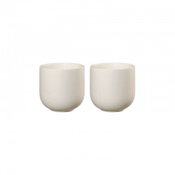 Juego de 2 Vasos para Té 200ml – Coppa Sencha Blanco - Asa Selection ASA SELECTION ASA19080193