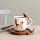 Mug Hunting Cats - Coppa Cats&Dogs White - Asa Selection ASA SELECTION ASA19441014