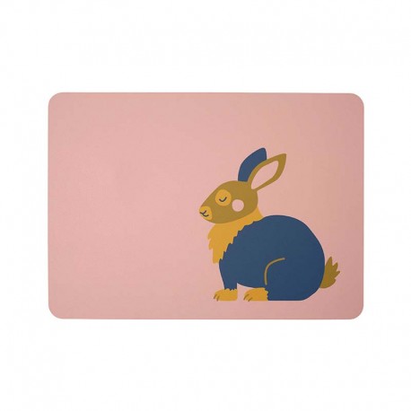 Individual de Mesa Coelha Karla - Kids Rosa - Asa Selection ASA SELECTION ASA78837420