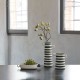 Vase Black Stripes 28cm – Rayu Black And White - Asa Selection ASA SELECTION ASA84004130