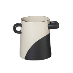 Vase Black Dipped 15,5cm – Rayu Yellow - Asa Selection ASA SELECTION ASA84801130